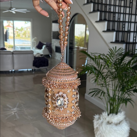 Rose Gold Luxe Purse - Picture 8 of 9